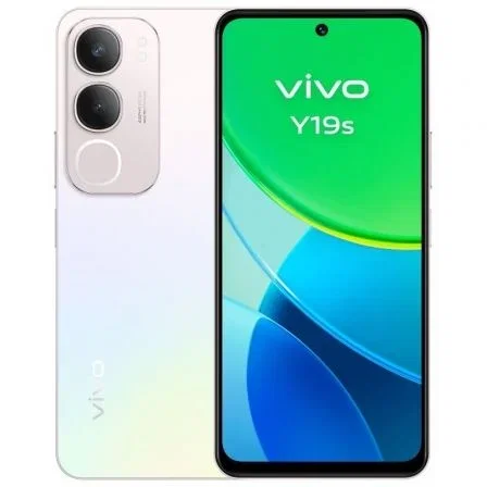 Vivo Y19s Smartphone 6.68" 8GB RAM 256GB ROM Pantalla 90Hz IP64 Resistente Batería 5500 mAh Carga Rápida Cámara 50MP Color Plata Perla Vivo Y19s Smartphone 6.68" 8GB RAM 256GB ROM Pantalla 90Hz IP64 Resistente Batería 5500 mAh Carga Rápida Cámara 50MP Color Plata Perla